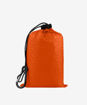 Orange & Black Sports & Utility Bag For Men