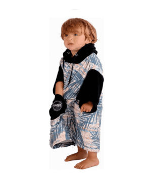 Poncho kids de toalla microfibra Amazonas