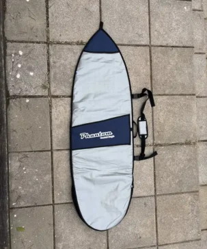 Funda Phantom 6’4” 5mm Rafia Metalizada Acolchada